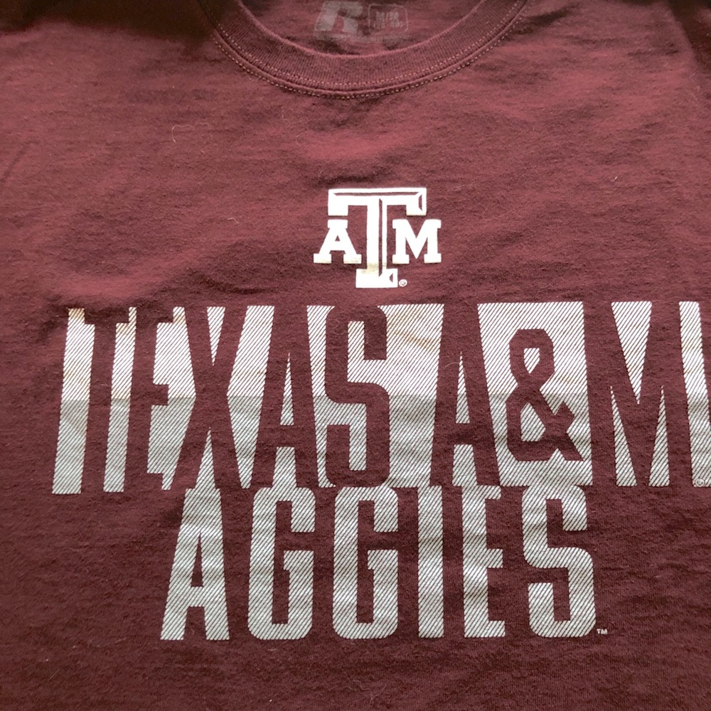 Men’s Texas A&M shirt sleeve T-shirt